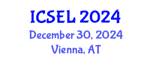 International Conference on Social Emotional Learning (ICSEL) December 30, 2024 - Vienna, Austria