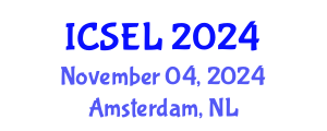 International Conference on Social Emotional Learning (ICSEL) November 04, 2024 - Amsterdam, Netherlands