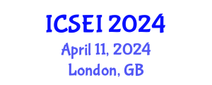 International Conference on Social Entrepreneurship and Innovation (ICSEI) April 11, 2024 - London, United Kingdom