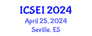 International Conference on Social Entrepreneurship and Innovation (ICSEI) April 25, 2024 - Seville, Spain