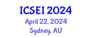International Conference on Social Entrepreneurship and Innovation (ICSEI) April 22, 2024 - Sydney, Australia