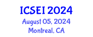International Conference on Social Entrepreneurship and Innovation (ICSEI) August 05, 2024 - Montreal, Canada
