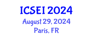 International Conference on Social Entrepreneurship and Innovation (ICSEI) August 29, 2024 - Paris, France