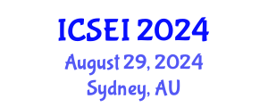 International Conference on Social Entrepreneurship and Innovation (ICSEI) August 29, 2024 - Sydney, Australia