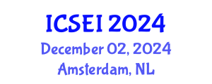 International Conference on Social Entrepreneurship and Innovation (ICSEI) December 02, 2024 - Amsterdam, Netherlands