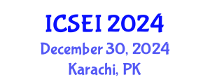 International Conference on Social Entrepreneurship and Innovation (ICSEI) December 30, 2024 - Karachi, Pakistan