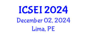 International Conference on Social Entrepreneurship and Innovation (ICSEI) December 02, 2024 - Lima, Peru