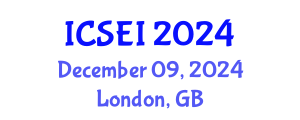 International Conference on Social Entrepreneurship and Innovation (ICSEI) December 09, 2024 - London, United Kingdom