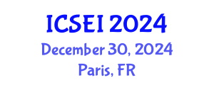 International Conference on Social Entrepreneurship and Innovation (ICSEI) December 30, 2024 - Paris, France
