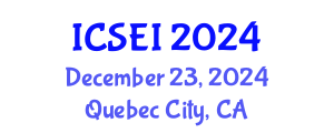 International Conference on Social Entrepreneurship and Innovation (ICSEI) December 23, 2024 - Quebec City, Canada