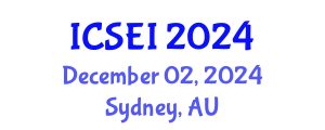 International Conference on Social Entrepreneurship and Innovation (ICSEI) December 02, 2024 - Sydney, Australia