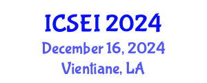 International Conference on Social Entrepreneurship and Innovation (ICSEI) December 16, 2024 - Vientiane, Laos