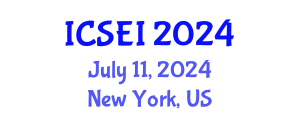 International Conference on Social Entrepreneurship and Innovation (ICSEI) July 11, 2024 - New York, United States