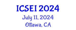 International Conference on Social Entrepreneurship and Innovation (ICSEI) July 11, 2024 - Ottawa, Canada