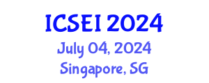 International Conference on Social Entrepreneurship and Innovation (ICSEI) July 04, 2024 - Singapore, Singapore