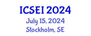 International Conference on Social Entrepreneurship and Innovation (ICSEI) July 15, 2024 - Stockholm, Sweden