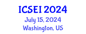 International Conference on Social Entrepreneurship and Innovation (ICSEI) July 15, 2024 - Washington, United States