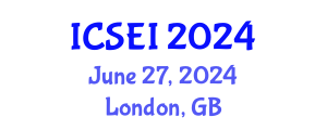 International Conference on Social Entrepreneurship and Innovation (ICSEI) June 27, 2024 - London, United Kingdom