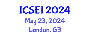 International Conference on Social Entrepreneurship and Innovation (ICSEI) May 23, 2024 - London, United Kingdom