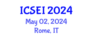 International Conference on Social Entrepreneurship and Innovation (ICSEI) May 02, 2024 - Rome, Italy