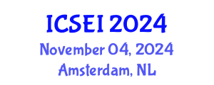 International Conference on Social Entrepreneurship and Innovation (ICSEI) November 04, 2024 - Amsterdam, Netherlands