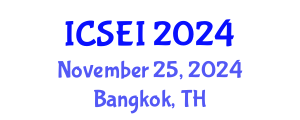 International Conference on Social Entrepreneurship and Innovation (ICSEI) November 25, 2024 - Bangkok, Thailand
