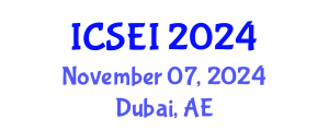 International Conference on Social Entrepreneurship and Innovation (ICSEI) November 07, 2024 - Dubai, United Arab Emirates