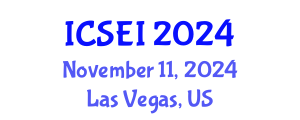 International Conference on Social Entrepreneurship and Innovation (ICSEI) November 11, 2024 - Las Vegas, United States