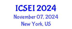 International Conference on Social Entrepreneurship and Innovation (ICSEI) November 07, 2024 - New York, United States