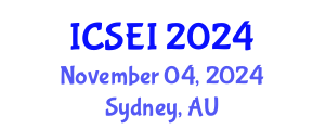 International Conference on Social Entrepreneurship and Innovation (ICSEI) November 04, 2024 - Sydney, Australia
