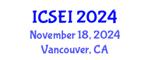 International Conference on Social Entrepreneurship and Innovation (ICSEI) November 18, 2024 - Vancouver, Canada