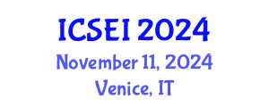 International Conference on Social Entrepreneurship and Innovation (ICSEI) November 11, 2024 - Venice, Italy