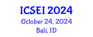 International Conference on Social Entrepreneurship and Innovation (ICSEI) October 24, 2024 - Bali, Indonesia