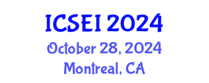 International Conference on Social Entrepreneurship and Innovation (ICSEI) October 28, 2024 - Montreal, Canada