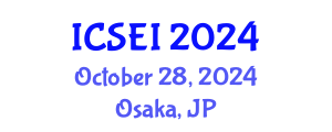 International Conference on Social Entrepreneurship and Innovation (ICSEI) October 28, 2024 - Osaka, Japan