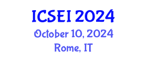 International Conference on Social Entrepreneurship and Innovation (ICSEI) October 10, 2024 - Rome, Italy