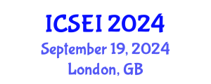 International Conference on Social Entrepreneurship and Innovation (ICSEI) September 19, 2024 - London, United Kingdom