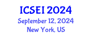 International Conference on Social Entrepreneurship and Innovation (ICSEI) September 12, 2024 - New York, United States