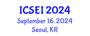 International Conference on Social Entrepreneurship and Innovation (ICSEI) September 16, 2024 - Seoul, Republic of Korea