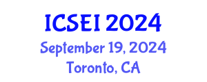 International Conference on Social Entrepreneurship and Innovation (ICSEI) September 19, 2024 - Toronto, Canada
