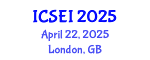 International Conference on Social Entrepreneurship and Innovation (ICSEI) April 22, 2025 - London, United Kingdom