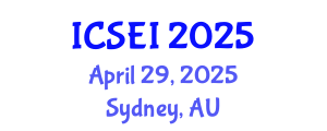 International Conference on Social Entrepreneurship and Innovation (ICSEI) April 29, 2025 - Sydney, Australia