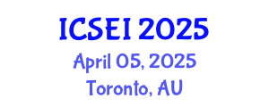 International Conference on Social Entrepreneurship and Innovation (ICSEI) April 05, 2025 - Toronto, Australia