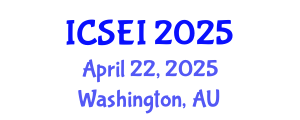 International Conference on Social Entrepreneurship and Innovation (ICSEI) April 22, 2025 - Washington, Australia