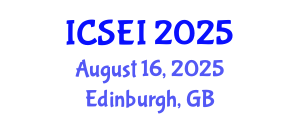 International Conference on Social Entrepreneurship and Innovation (ICSEI) August 16, 2025 - Edinburgh, United Kingdom