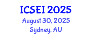 International Conference on Social Entrepreneurship and Innovation (ICSEI) August 30, 2025 - Sydney, Australia