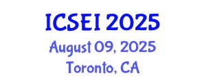 International Conference on Social Entrepreneurship and Innovation (ICSEI) August 09, 2025 - Toronto, Canada