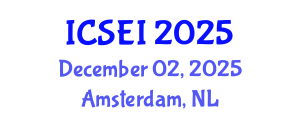 International Conference on Social Entrepreneurship and Innovation (ICSEI) December 02, 2025 - Amsterdam, Netherlands