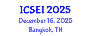 International Conference on Social Entrepreneurship and Innovation (ICSEI) December 16, 2025 - Bangkok, Thailand
