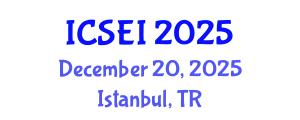 International Conference on Social Entrepreneurship and Innovation (ICSEI) December 20, 2025 - Istanbul, Turkey